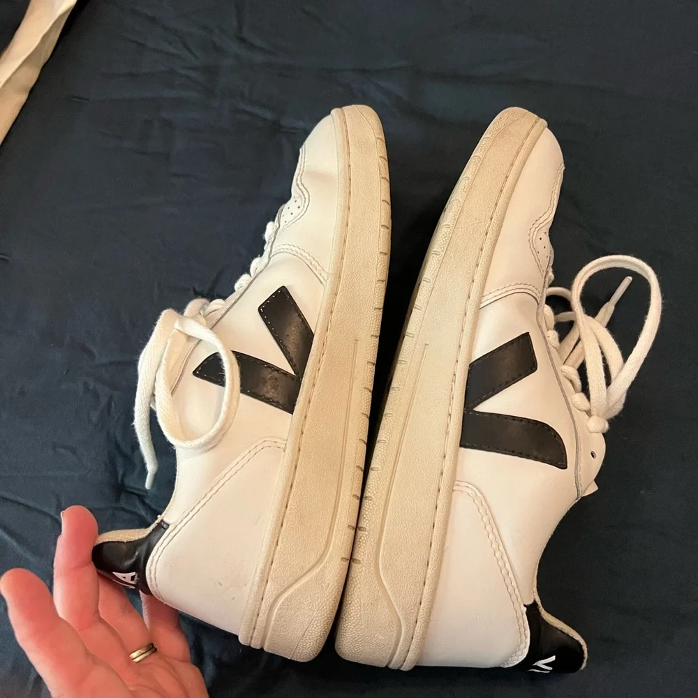 Veja sneakers extra white black v10 - Picture 8 of 12